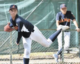 高校日本代表の東海大相模・藤田琉生「高校3年間でやってきたこと、大学生にぶつけられるように」27日、練習試合に登板予定
