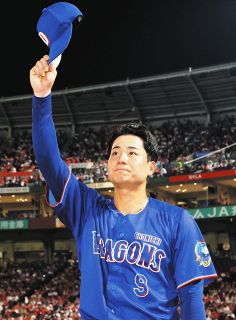 中日・岡田俊哉、新グラブには3桁背番号入れず「すぐ21番を付ける