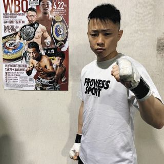 『マイクロタイソン』石沢開、22日WBOミニマム級タイトル戦へ激闘を予告【ボクシング】