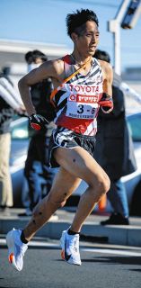 ゲストランナーに伊賀白鳳高校出身の西山雄介選手　忍者の里伊賀上野シティマラソン