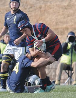 èˆªç©ºçŸ³å· å¼·è±ªå´©ã›ãšæ¶™ å…¨å›½é«˜æ ¡ãƒ©ã‚°ãƒ“ãƒ¼ 