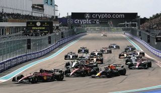【写真】F1マイアミGPのスタートシーン