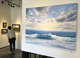 風景画で心穏やかに　愛知の画家・中野さん、岐阜で個展