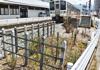 気付いたらトイレが…JR飯田線の無人駅で撤去進む　車内に完備で利便性維持？