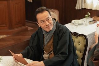 【ＮＨＫ朝ドラ『ブラッサム』２８日は】レストランの客には敏腕編集長・黒崎大三郎（遠藤憲一）らがいた