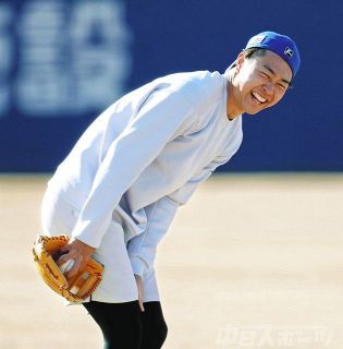 自主トレ　高橋宏