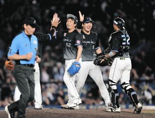 ロッテ】「初めはすごく緊張した」ルーキー松川虎生が最後まで好リード