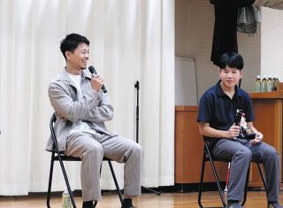 中谷潤人が中学校で講演「初めて負けてしまいましたが、負けほど多くを得られるものはないと感じました」と井上尚弥戦を振り返る【ボクシング】