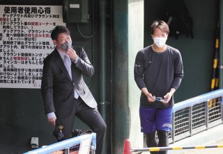 【中日】松坂大輔さんが“里帰り”　横浜高の後輩・柳「調整方法を教えてもらいました」