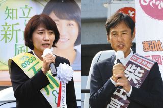 知立市長選挙が告示　主要２候補は「第一声」で何を訴えた？