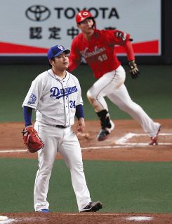 【中日】今季最長6連勝が…こぼれ落ちた　福敬登が痛恨の逆転3ラン被弾、連勝「５」でストップ