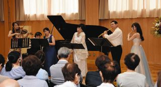 多治見にゆかりある音楽家6人が熱演　養正交流センターの新装記念コンサート