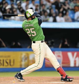 村上宗隆が先制の23号ソロ 5試合ぶりの快音は球団通算8500本塁打の節目