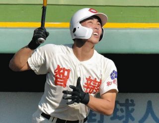 智弁和歌山、「和歌山対決」制し決勝進出 福元が2打席連発「何とか出た