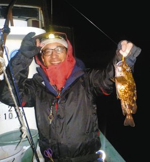 待望の半夜カサゴ　愛知・セントレア周り