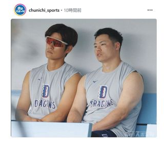 ◇岩橋玄樹、「A．B．C―Z」戸塚祥太とのツーショット【写真】：中日