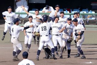 愛知黎明が9回2死から逆転サヨナラ勝ち…2年生4番・稲岡顕人が執念の一打 愛知大会はパロマ瑞穂で継続試合3試合：中日スポーツ・東京中日スポーツ