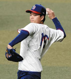 いまドラゴンズの先頭に立っている村松さんを目指して」 中日育成1位