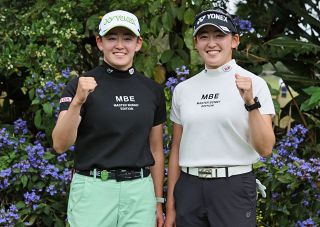 17歳アマ・馬場咲希、身長175センチの飛ばし屋が1アンダー22位と