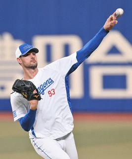 中日・マラー、「コーナーに投げようとしすぎていた。速く強い球を投げる」原点回帰で自らの投球取り戻す