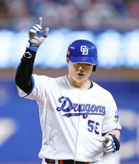 中日・中田翔、背番号『6』に袖通し「一からアピールしていかないと
