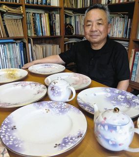 旧ヤマカ陶器、ヒット商品は宇野千代さんの力　元専務・纐纈さん、思い出語る