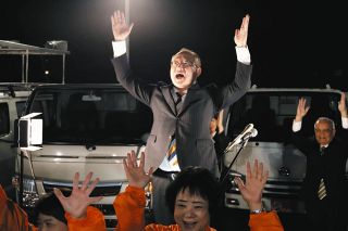 愛知県春日井市長選挙、現職の石黒直樹氏が再選　与野党の推薦、盤石の組織戦で順当に