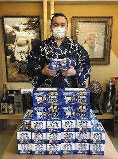 春場所の懸賞金414万円で…白鵬が2万5000枚のマスク寄贈 日本とモンゴルの医療従事者へ「世の中のために何かできないか」
