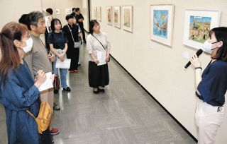 【生誕130年 武井武雄展】名家出身、流行に敏感…横顔紹介　県立美術館で学芸員トーク