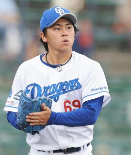 【中日2軍】三浦瑞樹、逆転優勝へ3連戦初戦で好投　今季自己最長の8イニングで凡打の山、落合2軍監督「来年はローテを脅かす存在に」