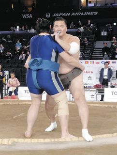 佐田の海「注目うれしい」 隆の勝破り4敗死守に充実感【大相撲夏場所