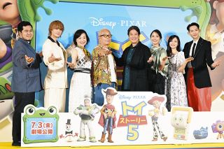 唐沢寿明ら日本語版声優が集結　映画「トイ・ストーリー5」ジャパンプレミア