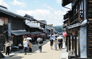 一瞬の登場なのに…VIVANT効果で恵那市岩村町の8月観光客数が前年同月比3倍　メインロケ地だった「半分、青い。」放映時とほぼ同等の集客効果に