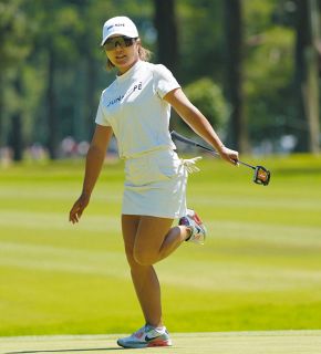 女子ゴルフ・高橋彩華、2週連続Vならず「もう少し早くバーディーが…」　優勝した入谷のプレー称賛「飛距離がすごい」