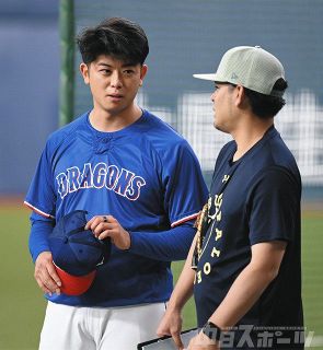 オリックス―中日　松山
