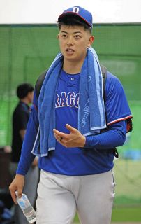 中日】巨人から加入の中島宏之が入団会見「また勝負できる喜び大きい