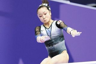 岡村真選手が女子・段違い平行棒と平均台で決勝進出「質を上げた演技にこだわってきた」　愛知・名古屋アジア大会