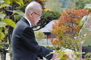 「一緒に逃げている時の亮太の背中は、12年たっても記憶に」　御嶽山噴火災害の犠牲者追悼式
