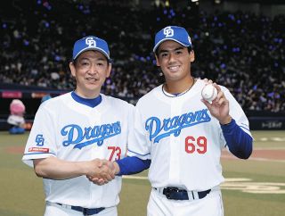 プロ初勝利の中日・育成出身の松木平優太、おばあちゃんに「感謝！」同期の高橋宏斗からのアドバイスは「覚えてないです」