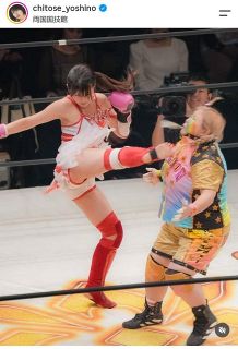 （ちとせよしののインスグラムより）