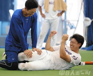 フェニックスリーグ　中日―斗山　雨天中止　森駿　味谷