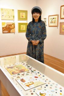タイルで発想、ラスカルの世界　多治見で日本アニメーション・永見さんが企画展