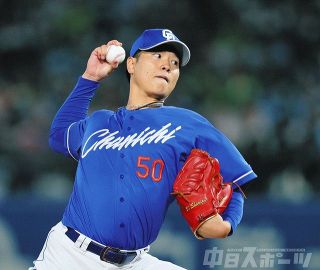 ヤクルト―中日　清水