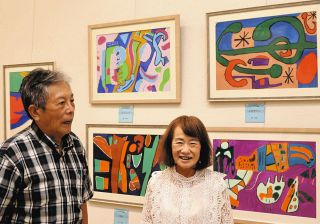 障害者アートの芽育み半世紀　一宮で教室開講する野村さん、稲沢で生徒らと作品展