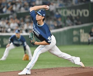 阪神】3年目村上頌樹、プロ初勝利を初完封で飾る、無四球、被