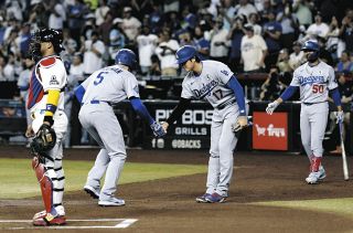 大谷翔平、第1打席で痛烈初安打…開幕戦勝利【3.27vsダイヤモンド
