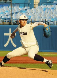 プロ注目の150キロ右腕…三菱重工West鷲尾昂哉が3イニング無失点