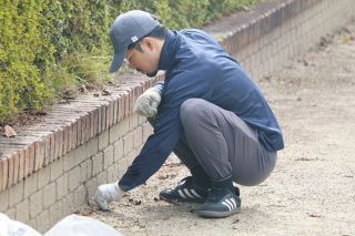 虎渓公園で草刈り　多治見市民ら景観保全活動、ボクシング東京五輪銅・田中さんも参加