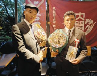 d*7様 井上尚弥 中谷潤人 増田陸 ボクシング 非売品特大ポスター 直筆