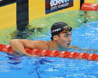 競泳男子100メートル自由形・村佐達也、悔しい5位「ちょっと経験不足ですね」【アジア大会】